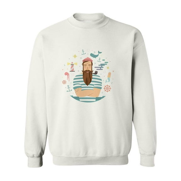 Fairy Tale Sailor  Sweatshirt Men -Image by Shutterstock, Male XX-Large