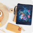 thumbnail image 4 of HELLHERO 1pcs Student Gift Bag Book Protector with Handle Pocket Polyester Fabric Church Bag for Teachers Class Office Pocket Mother 11.42 x 8.66 Inch, 4 of 8