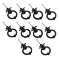 thumbnail image 6 of WEAVILUX 10Pcs Black Zinc Alloy Cabinet Pull Bars Durable Furniture Handles for Home, 6 of 7