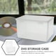 thumbnail image 3 of Caja transparente para guardar CD y DVD, organizador de discos compactos para cómics, álbumes y películas, 3 of 7