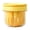 Orange, variant on 22 oz Fruit Cup with Strainer and Fork, Leakproof Yogurt Parfait Container to Go, Double Layer Picnic Snack Pod with Removable Colander Basket, Orange