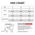 thumbnail image 5 of Chaqueta para aliviar la ansiedad del gato Chaleco calmante para gatos Compresión para fuegos artificiales, viajes, separación, calmante contra la ansiedad y alivio del estrés Abrigo calmante, 5 of 5