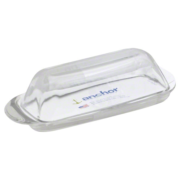 Anchor Hocking Presence Sugar Dish with Cover Clear 