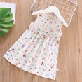 thumbnail image 4 of ibuvkizy Girls Summer Dresses Baby Princess Dress Toddler Baby Girls Sleeveless Dress Graphic Print Children's Clothing Toddler Birthday Party Gown Kids Cute, 4 of 4