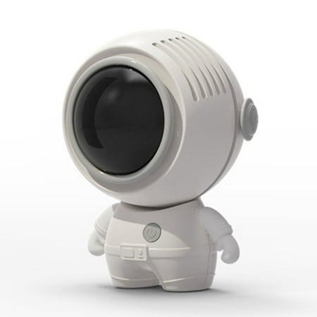 

Usb Rechargeable Portable Hanging Neck Fan Spaceman Leafless Small Fan