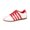 Red, variant on EKVAHL Women's Orthopedic Walking Sneakers, Arch Support Retro Trainers, Wide Toe Box Striped Daily Commute Casual Athletic Shoes Red