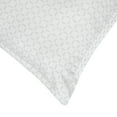 thumbnail image 2 of Delara Contemporary Gray Cotton Euro Shams, Standard/Queen (2 Count), 2 of 4