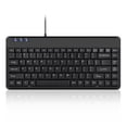 thumbnail image 1 of Teclado Perixx PERIBOARD-409U Cableado USB Mini Negro, 1 of 7