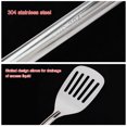 thumbnail image 3 of Labymos Stainless Steel Slotted Spatula Kitchen Cooking Spatula with Wooden Handle, 3 of 8