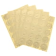 thumbnail image 3 of Hytrove 100 Stickers Golden Silver Circular Paper PVC Sealing Decorating For Wedding Invitations Envelopes, 3 of 8