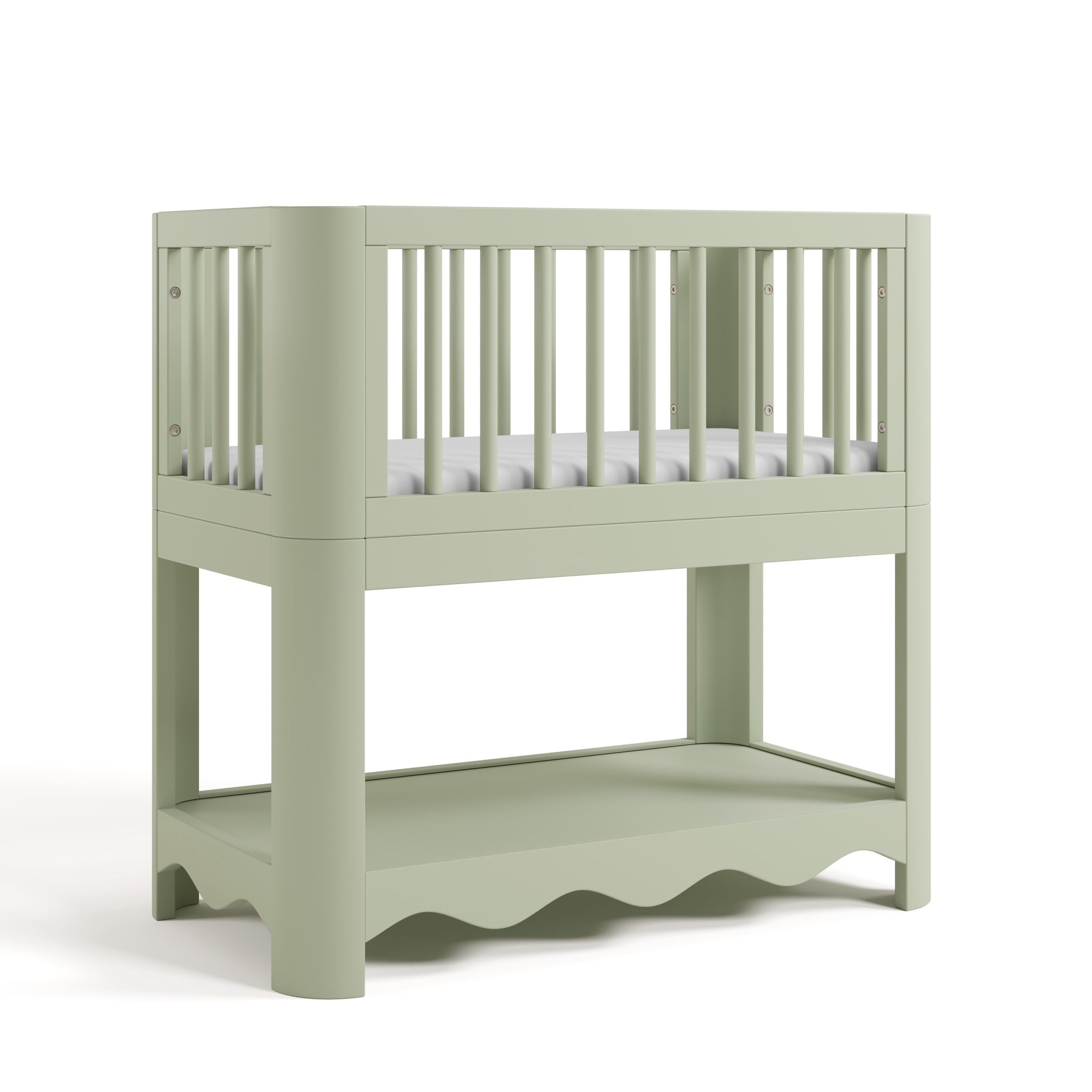 Storkcraft Casablanca 3-in-1 Convertible Bassinet, Sage