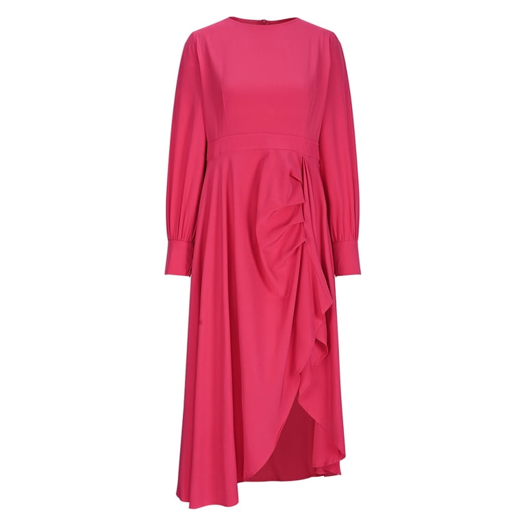open lace back dress Long Sleeve Satin Wrap Dress Plus Size  Stage 9 Secrets