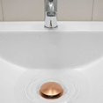 thumbnail image 4 of Contra Push Tipo Hongo Bronce Sin Rebozadero 21cm Marrón Baño Hogar Casa, 4 of 4