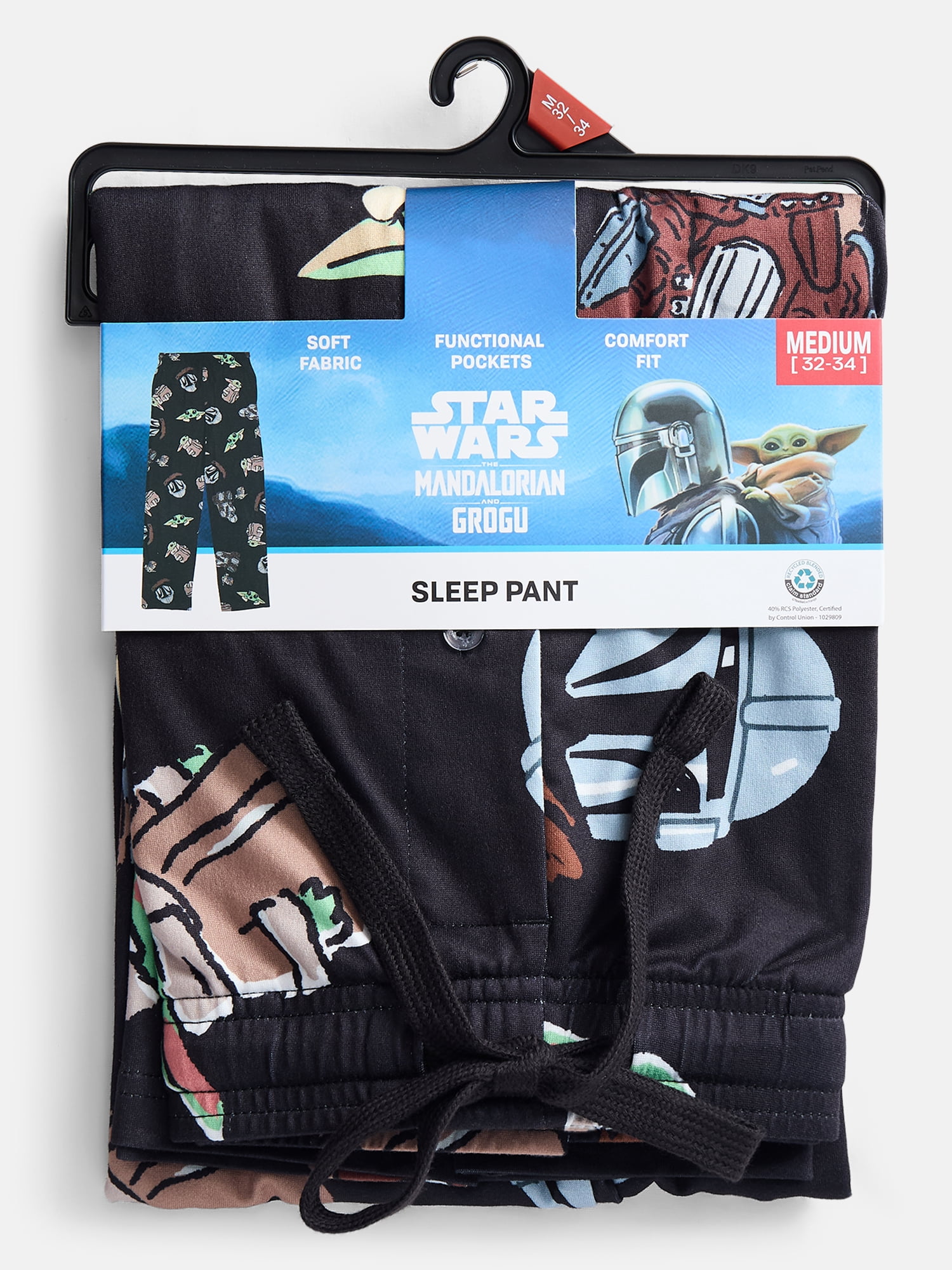 Star Wars Men's The Mandalorian and Grogu Sleep Pants, Sizes S-2XL