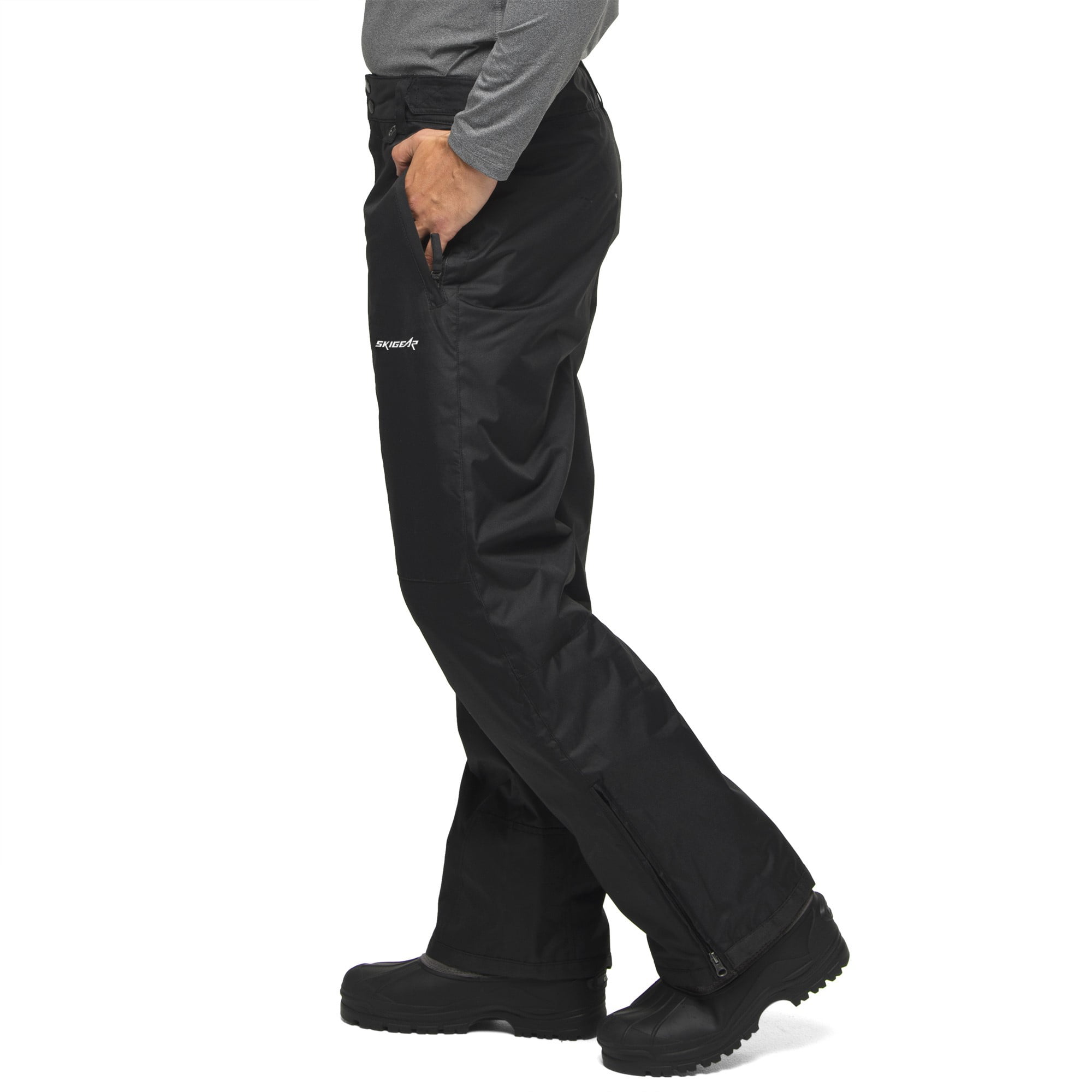 Arctix Womens Big Mens Essential Snow Pants Black 3X-Large/Tall 