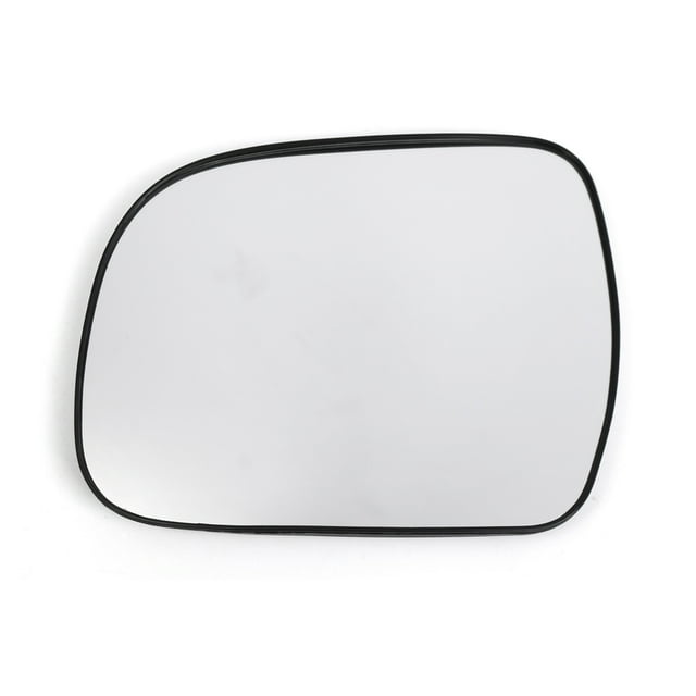Left Side Wing Mirror Glass Replacement for Lexus RX300 RX330 RX350 RX400h (2003-2008), Silver/Black ABS & Glass Construction, OE Compatibility 87901-48060 87901-48070, Non-Distinctive Left/Right