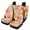 Hippie Flower, variant on HUISEFOR Camo Hunting Car Seat Cover Set Elastic Anti Slip Front and Back Split Bench Protector Breathable Interior Auto Accessories Universal Fit for Most Sedan SUVs