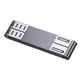 thumbnail image 1 of Soporte plegable para computadora portátil Soporte plegable para computadora portátil de aleación de aluminio portátil Mini soporte de enfriamiento, gris tholdsy EL4630-01B, 1 of 2