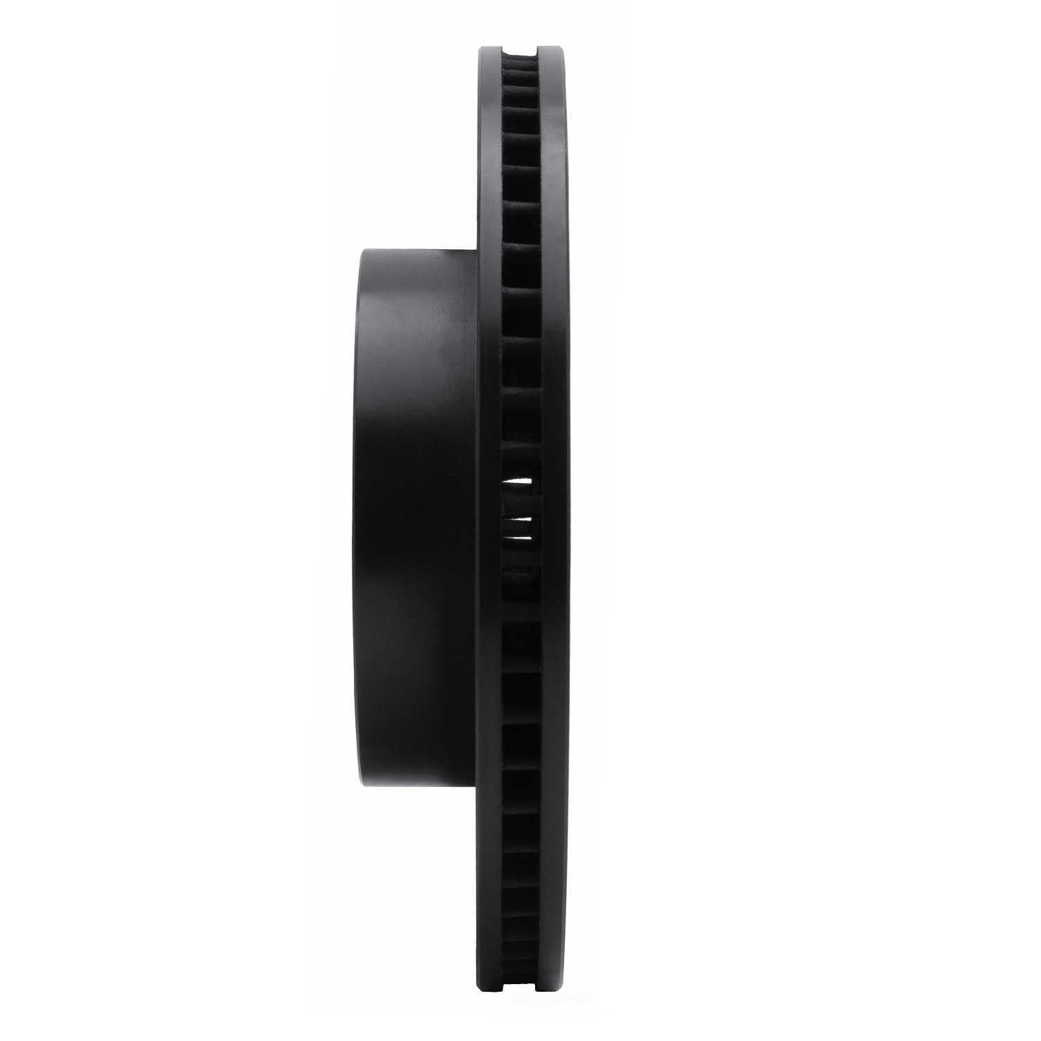 Dynamic Friction Company 633-76128R DFC Brake Rotor - Drilled And Slotted - Black