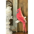 thumbnail image 2 of Craig Bachman 10.5" Metal Embossed Cardinal on Branch, 2 of 3