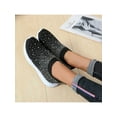 thumbnail image 6 of UKAP Women Ladies Sparkly Glitter Sneakers Casual Slip On Trainers Sock Shoes US 4.5-11, 6 of 7