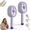 Upgrade Electric Steam Brush(2pcs Purple) A20, variant on Upgrade Electric Steam Brush - Detangling Steam Brush for Long or Short Hair, 2-in-1 Misting Hairbrush with Water Spray, Rechargeable Steam Hair Straightener, Nourishes Hairs