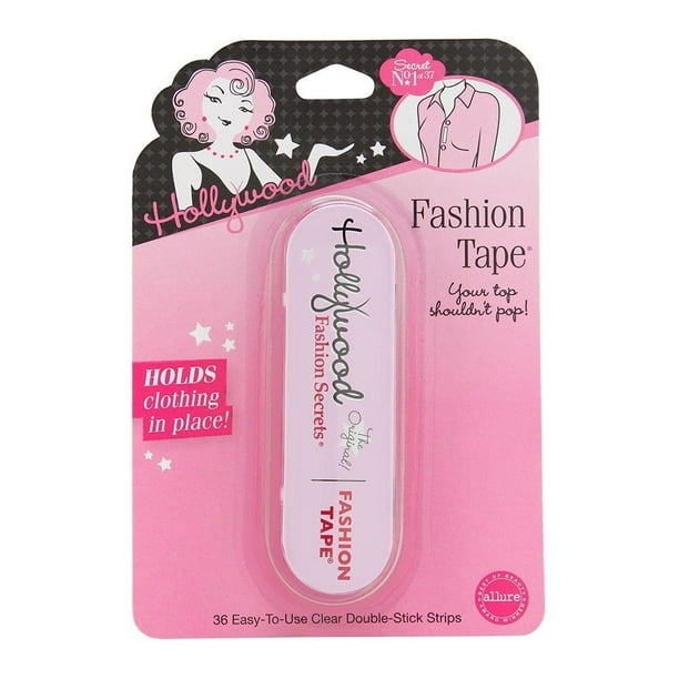 Fashion Tape Tin Checklane Upright 36 Ct Double Sided Apparel Tape The Original Double Sided Medical Quality Fashion And Body Tape By Hollywood Fashion Secrets Walmart Com Walmart Com