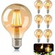 thumbnail image 1 of Bombillas Edison E27 Retro, Bombillas Edison LED E27 G80 de 4W, Bombillas Edison de Filamento Retro, Luces Decorativas Antiguas Retro, Blanco Cálido para Restaurante, Cafetería, Ventana, Sala de, 1 of 5
