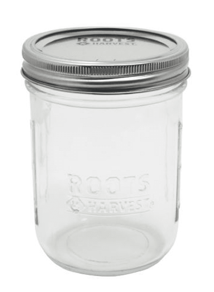 LEM 1646 1 pt. Regular and Wide Mouth Canning Jars, 12 ct.
