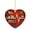 B, variant on KDFWDM Book Lovers Heart Ornament , Christmas Tree Decorations Reading Ornament Flat Book Shelf Decor, Ideal Gifts for Book Lovers Teacher Librarian Bookworm Reader Reading Lover Nerd