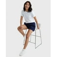 thumbnail image 4 of Hanes Originals Women's Cotton Jersey Shorts, 2.5" Athletic Navy S, 4 of 10