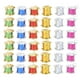 thumbnail image 1 of 48 Mini Tambores Colgantes Navideños de 2 cm, Adornos Navideños con Brillantina, Mini Tambores Colgantes de Plástico, Regalo Navideño, Colores Surtidos, 1 of 7