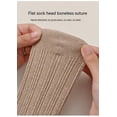 thumbnail image 3 of High-grade Comfortable Boneless Suture Cotton Sweat Absorbent Breathable Deodorant Mid-tube Autumn And Winter Socks Men 2PCS, 3 of 6