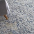 thumbnail image 6 of Nourison Silken Weave Floral Blue/Ivory 10' x 13'4" Area Rug, (10x13), 6 of 8