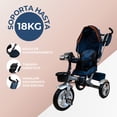 thumbnail image 2 of Triciclo Bicicleta Infantil Starkids Sk5532 Con Luz Azul, 2 of 5