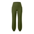 thumbnail image 4 of Samdudou Girls Flare Leg Sweatpants Elastic Waist Bootcut Trousers Casual Activewear Bottoms Sporty Yoga Pants Lounge Clothes for School Sports Size 5-15 Years, 4 of 7