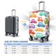 thumbnail image 4 of Fotbe Doodle Cars Funda Protectora para Equipaje, Antirrayones y Resistente a la Suciedad, Compatible con Maletas de 18 a 32 Pulgadas-Small, 4 of 7