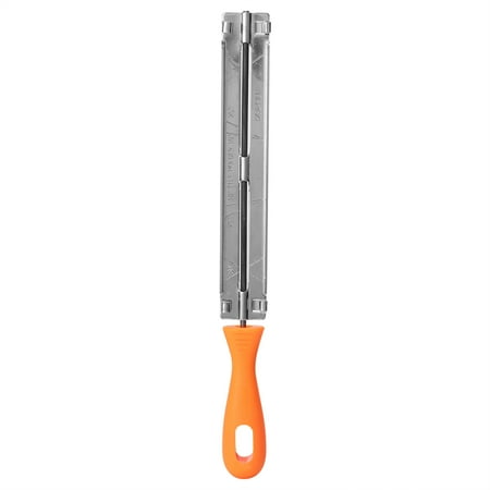 

Chain Saw Flat File Plastic Handle 4mm Ergonomic Durable Exquisite Workmanship Chainsaw Sharpening Files Metal For Woodworking