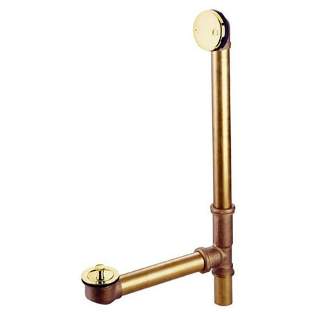 kingston brass dll3162 twist and turn bath tub drain and overflow