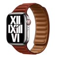 thumbnail image 1 of Correa de cuero para Apple Watch Ultra band 49mm 44 40MM 42mm Pulsera de bucle magnético original iWatch Series 8 7 6 SE 5 4 45MM 41mm Tan Jianjun unisex, 1 of 2