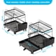 thumbnail image 3 of Escurridor de Platos y Trastes de Acero Inoxidable, Organizador Expandible de 2 Niveles para Fregadero de Cocina, con Drenaje de Válvula, 3 of 9