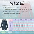 thumbnail image 4 of Yinguo Women's Breathable Plus Size Raincoat Rain Jacket Outdoor Windbreaker Transition Jacket Lightweight Hoodie Jacket, with Drawstring And Pocket For Spring Autumn Hiking, 4 of 5