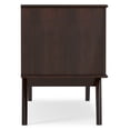 thumbnail image 5 of Simpli Home Draper 60 inch Wide Solid Wood Mid Century Low TV Stand in Medium Auburn Brown For TVs up to 65 inches, 5 of 12