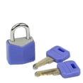 thumbnail image 1 of JUSCH Color Mini Padlock Travel Luggage Lock Locker Locker Door Lock(purpleOne pack, 1 of 1