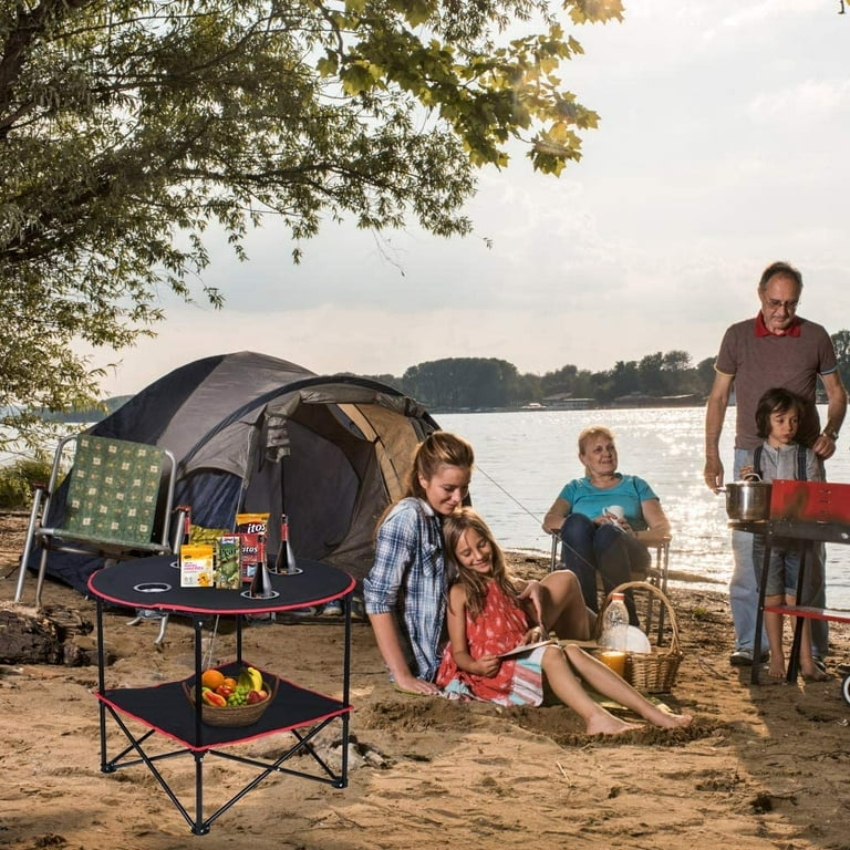 Canvas camping table clearance