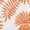 Orange, variant on E by Design Pineapple Leaves Indoor/Outdoor Throw Pillow