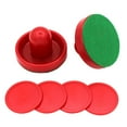 thumbnail image 1 of Air Hockey Replacement Pucks and Pusher Set Air Hockey Plastic Accessories for Game Tables, 1 of 6