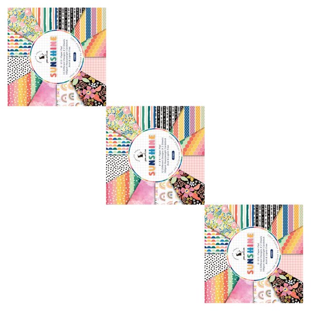 Yuarrent 24 hojas de 6 pulgadas álbum de bricolaje papel decorativo CBP584538