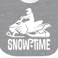 thumbnail image 4 of Inktastic Snowmobile Rider Snowmobiling Boys Baby Bib, 4 of 4