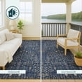 thumbnail image 5 of Addison Rugs Chantille Indoor/Outdoor Traditional Global Navy Machine Washable Rectangle Rug, 9' x 12', 5 of 10